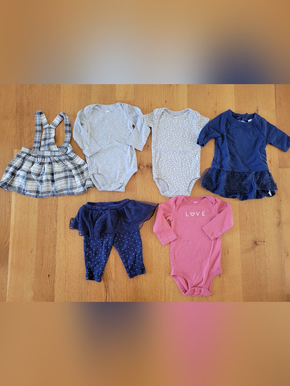 Baby girls size 9 months clothes bundle
